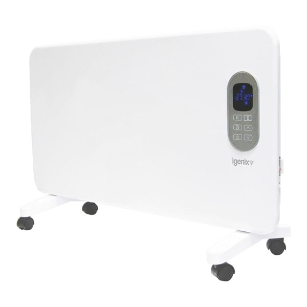 igenix Smart Electric Panel Heater, 2000W, White