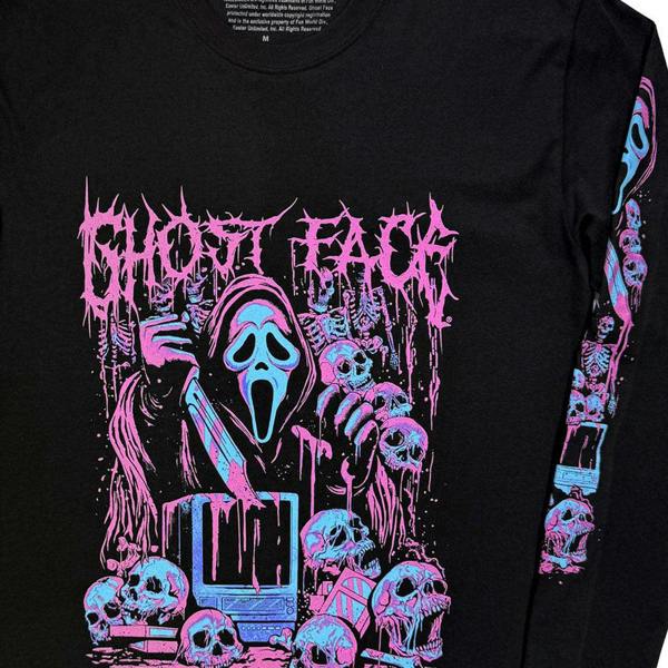 Ghostface Metal Long Sleeve T Shirt