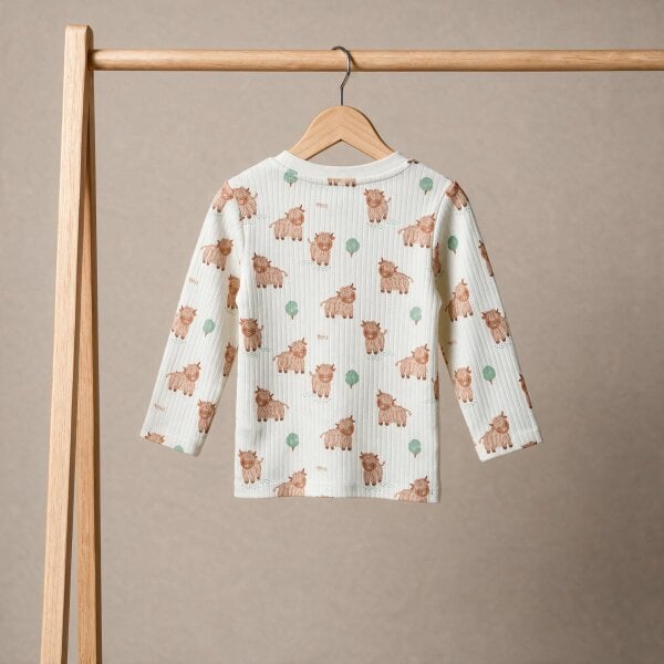 Mini Cuddles Farm Animal-Print T-shirts (Multicolour), 3 Pack