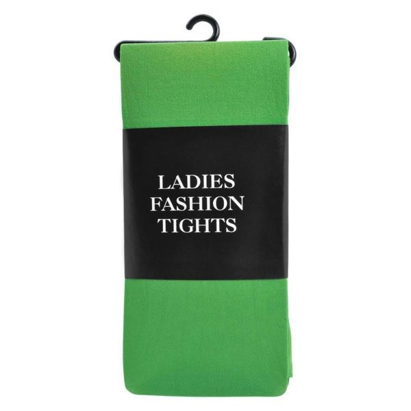 Bristol Novelty Womens/Ladies Fashion Tights - Green - 