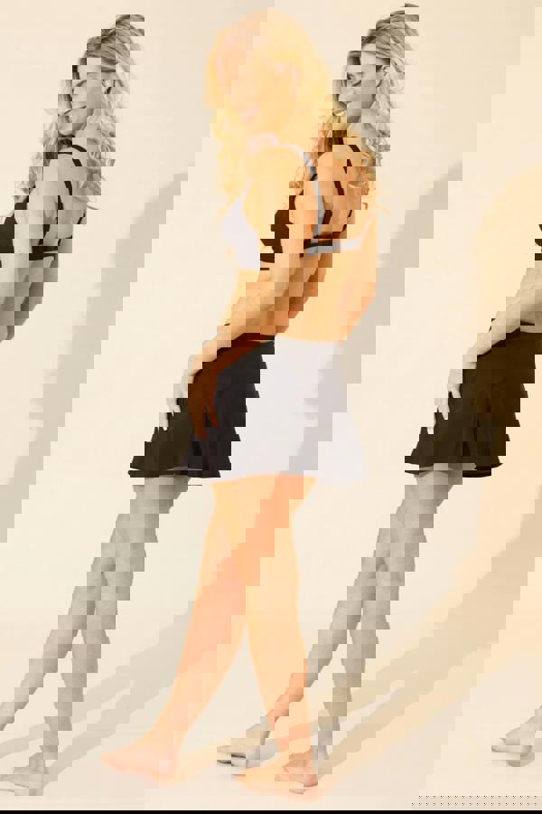 Black Knot Front Bikini Full Set