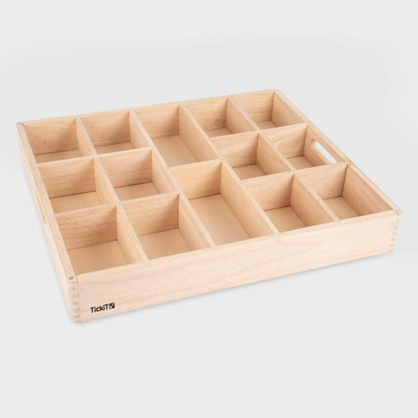 tickit Wooden Treasures Super Set + Wooden Sorting Tray (14-Way)