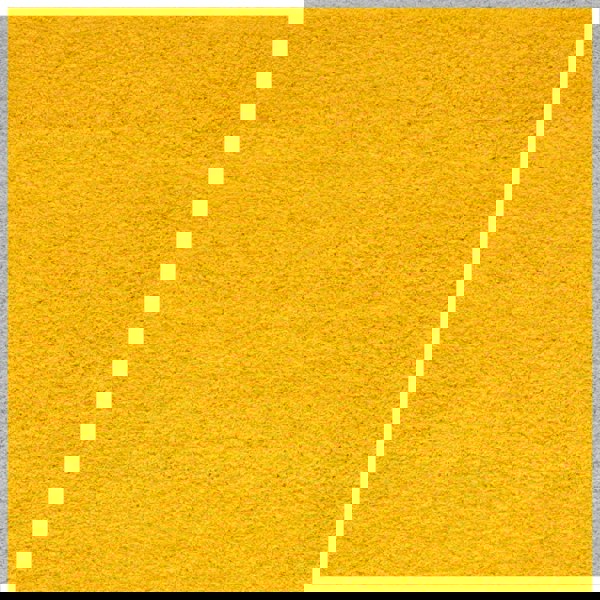 Shaggy Rug Plain Yellow high quality, non-shedding