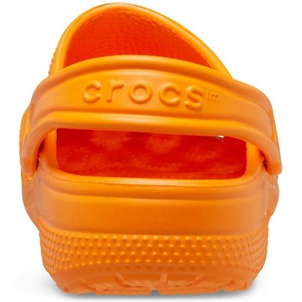 Crocs Toddler Classic Thermoplastic Orange Zing Loafers