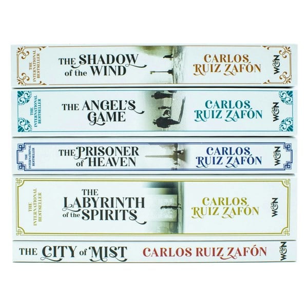 The Cemetery of Forgotten Series 5 Books Collection Set by Carlos Ruiz Zafon