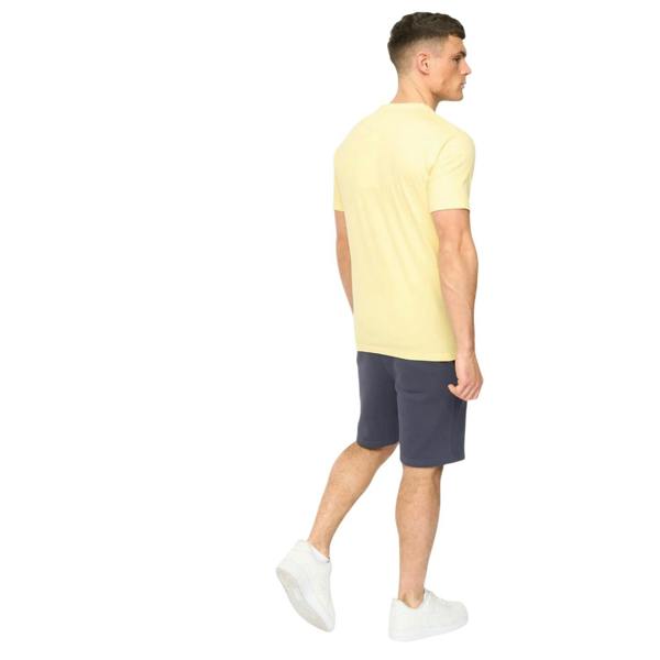 Crosshatch Mens Kensby T-Shirt - Yellow - 