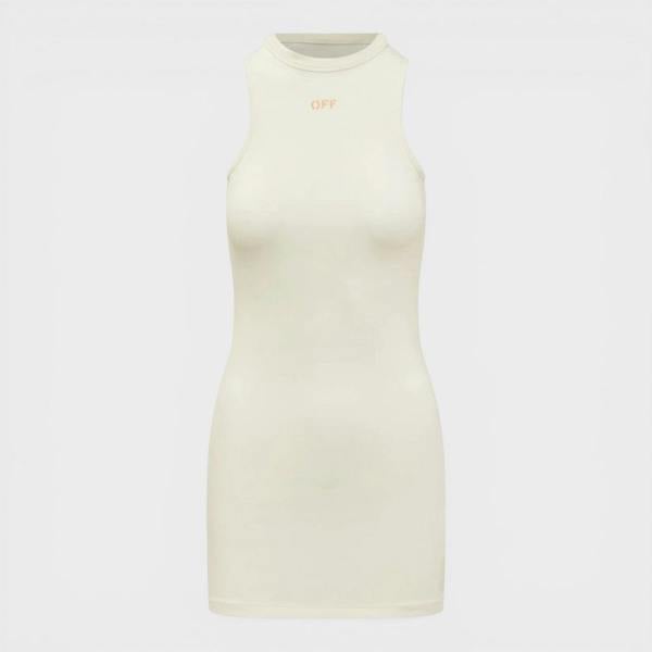 Off-White Sleek Rowing Dress Off White