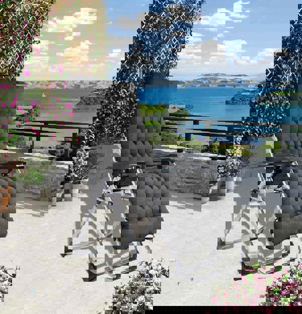 Smart Living Zero Gravity Chair with Cushion & Pillow - Pair - Black