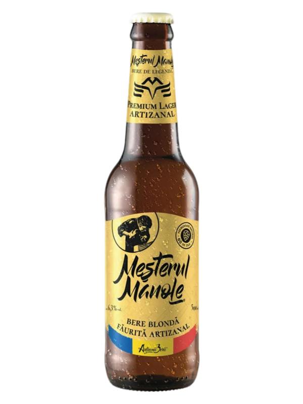 Mesterul Manole Premium Artisanal Lager Taste Pack / Gift set 3x500ml + 1x330ml