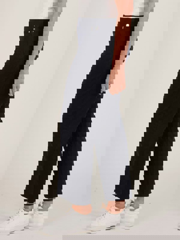 PennyPlain Wide Leg Joggers - Navy Short