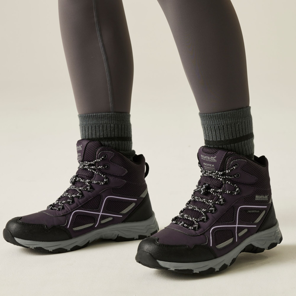 Regatta Women's Lady Vendeavour Walking Boots - Deep Plum/Lilac Frost