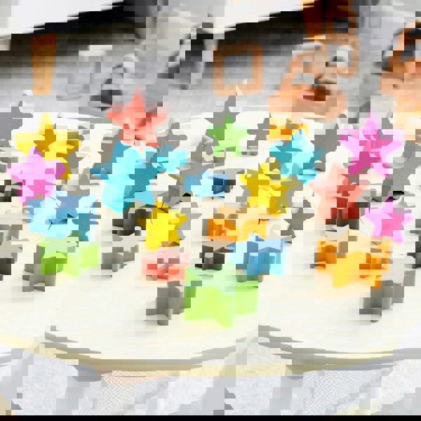 tickit Rainbow Wooden Stars