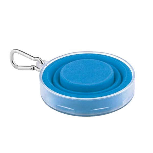 MidOcean Cup Pill Silicone Foldable Cup - Blue - 
