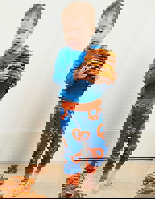 Organic Pretzel Print Yoga Pant - Toby Tiger UK Retail