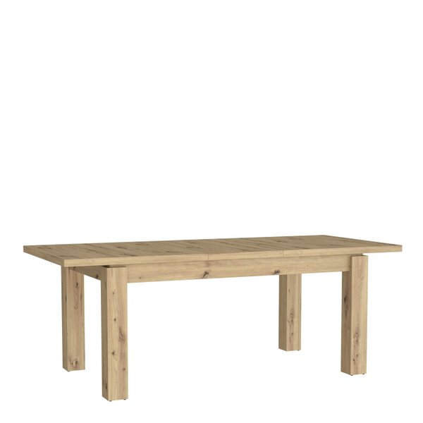 Wyld Haus Faro 8 Seater Extendable Artisan Oak Effect Dining Table