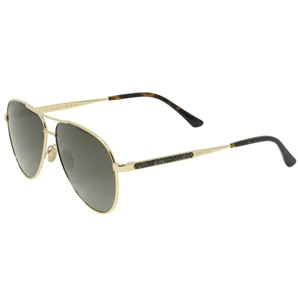 Jimmy Choo Jimena 06J Gold Sunglasses