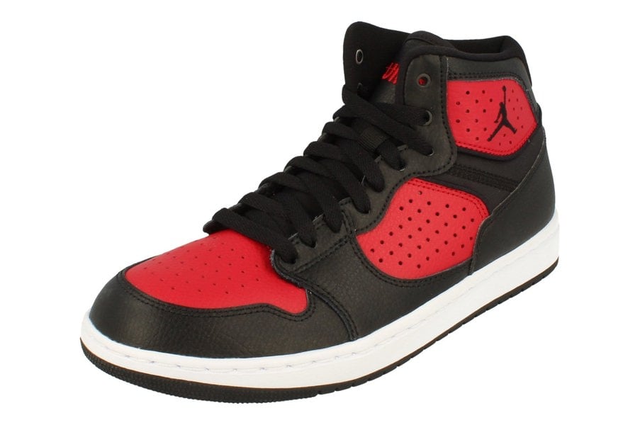 Nike Air Jordan Access Mens Basketball Trainers Ar3762  006 - Black Gym Red 006 - Photo 0