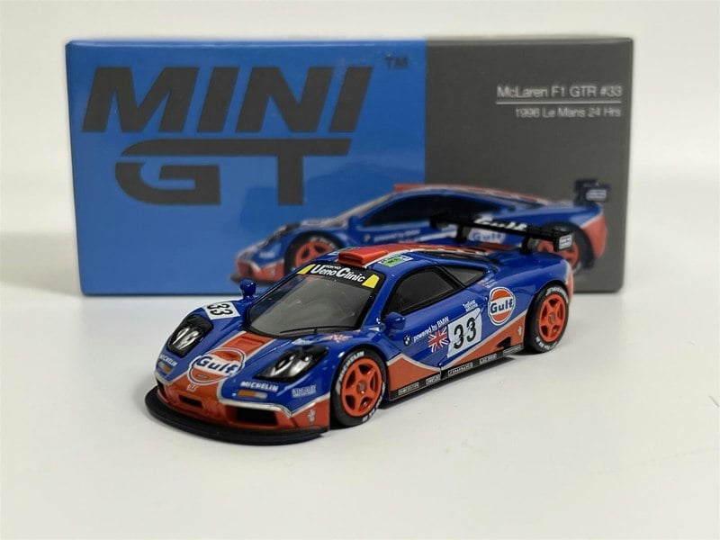 Mini GT McLaren F1 GTR #33 1996 Le Mans 24 Hrs LHD 1:64 Mini GT MGT00723L