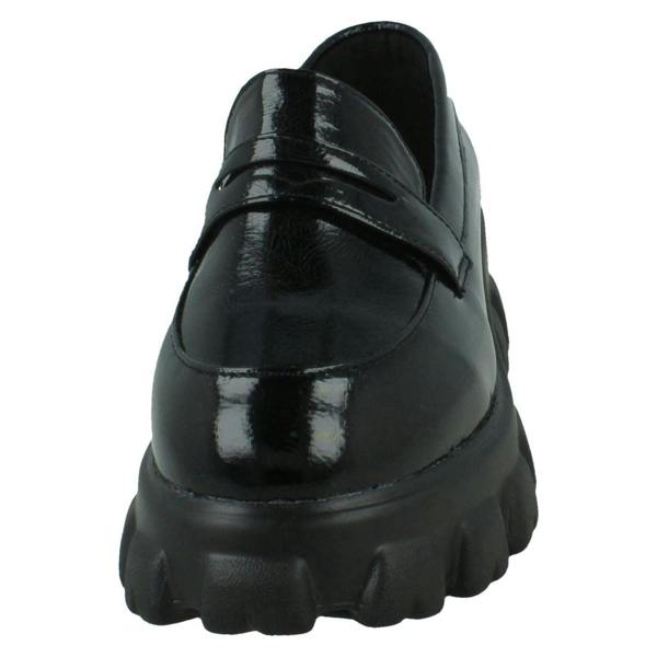 Spot On Ladies Spot On Wide Fitting Loafers F90101