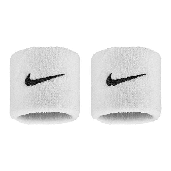 Nike Classic Swoosh Wristband (Pack of 2) - White/Black