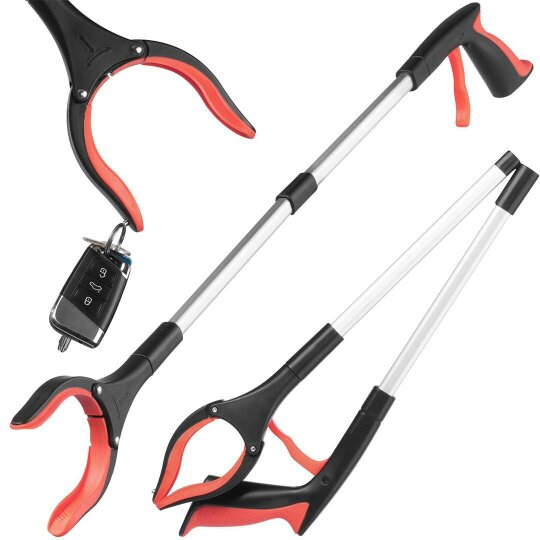 Havendro Reacher Grabber Tool - Long Reach Litter Picker Pick Up Mobility Tool