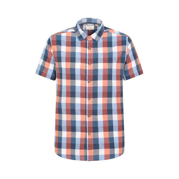 Mountain Warehouse Mens Weekender Shirt - Rust