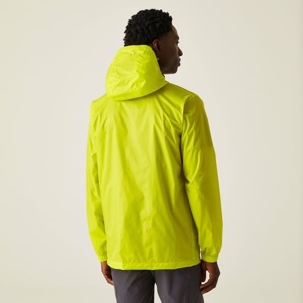 Regatta Men's Pack It III Waterproof Pack Away Jacket - Citron Lime