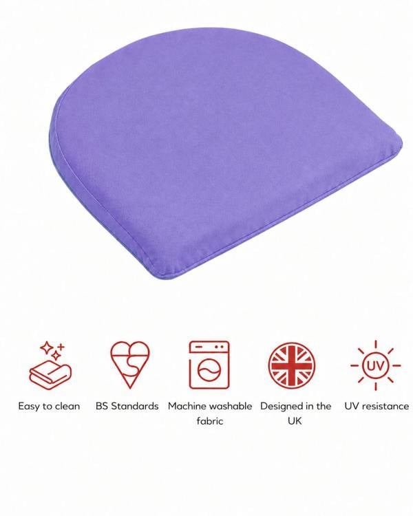 SP Range D PAD Garden Cushions – Set of 2 Plum The Garden Furniture Shop