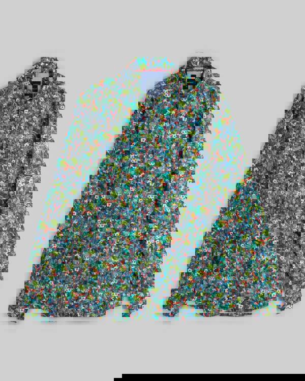 Steel & Jelly Limited Edition Birds Of Paradise Print Long Sleeve Shirt