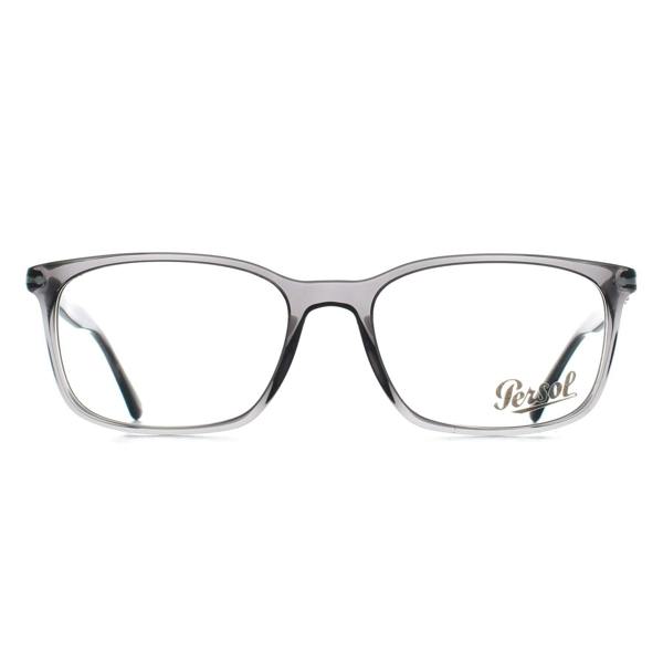 Persol Glasses Frames PO3189V 1196 Transparent Grey Men