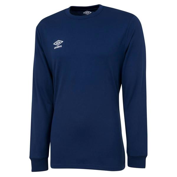Umbro Mens Club Long-Sleeved Jersey - Navy