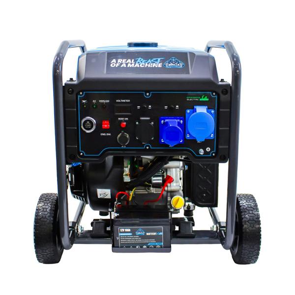 Equip2clean Gorilla Power 6500W Inverter Open Frame Generator with Electric Start - GP6500iE  – High Performance & Fuel Efficient