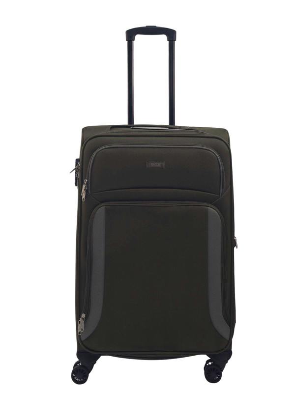 Eagle Luggage Soft Shell Suitcase Luggage Set Travel Light Carry On Cabin Bag
