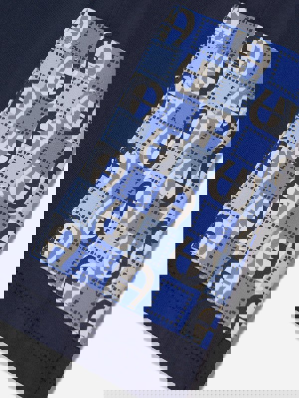 Aigner Boys Pocket Bermuda Shorts in Navy