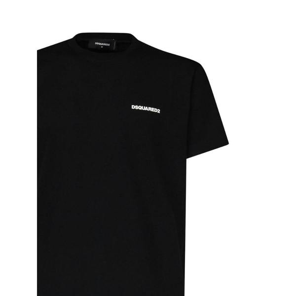 DSquared2 Mens Map Cool Fit T-Shirt - Black - 