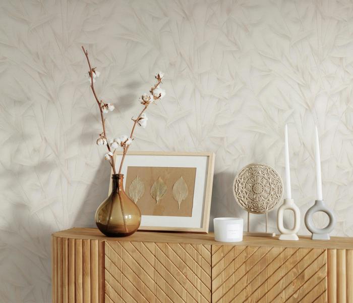 Erismann Golden Balance 3D Leaves Wallpaper