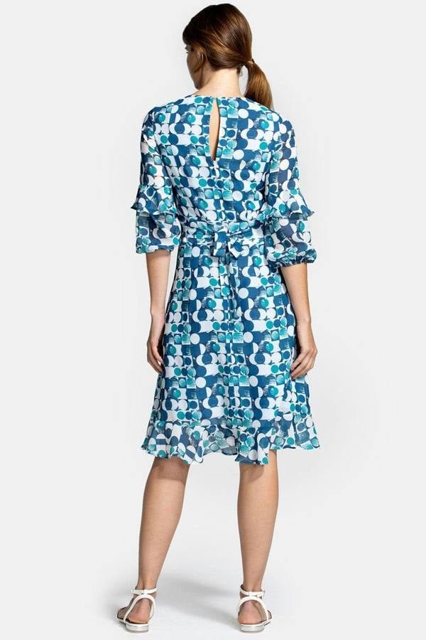 HotSquash Print Chiffon Dress