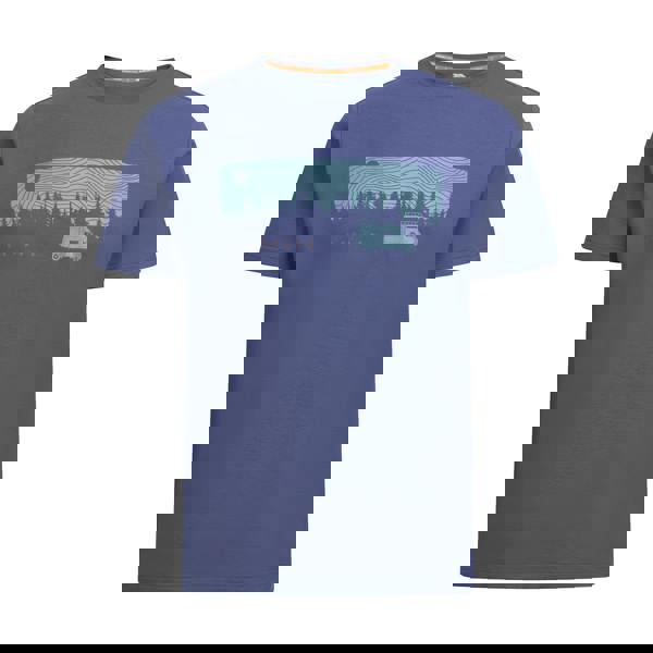 Trespass Mens Jacub Short-Sleeved Casual T-Shirt - Coastal Blue