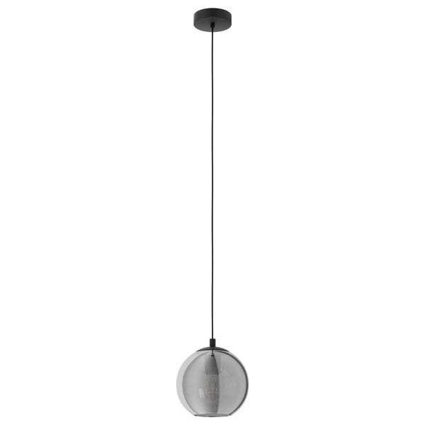 EGLO Ariscani Smoked Glass Single Pendant