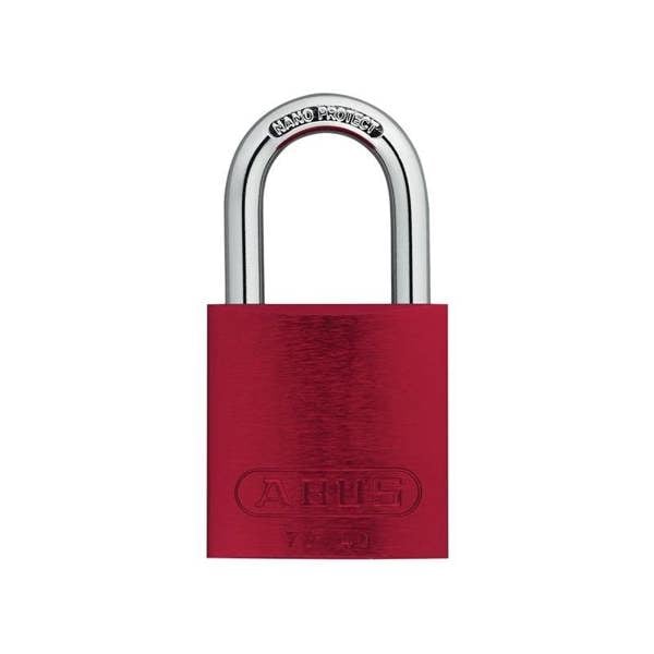 Abus Mechanical 72 Series Aluminium Padlock - Red - 