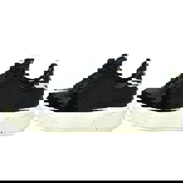 Fred Perry Womens/Ladies Leather Trainers - Black - 