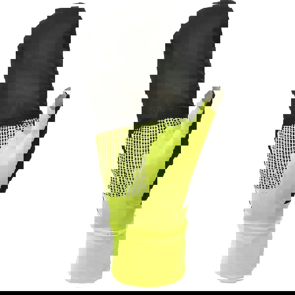 Reebok All-Weather Running Gloves with comfortable, removeable hood for the fingers