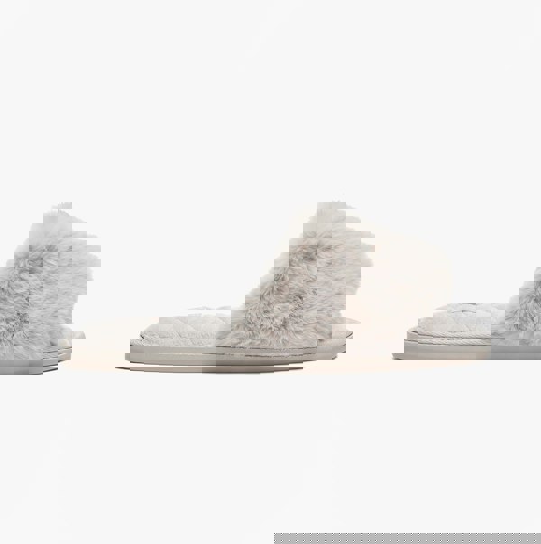 Bedroom Athletics ERIN Womens Slipper Sliders Light Grey