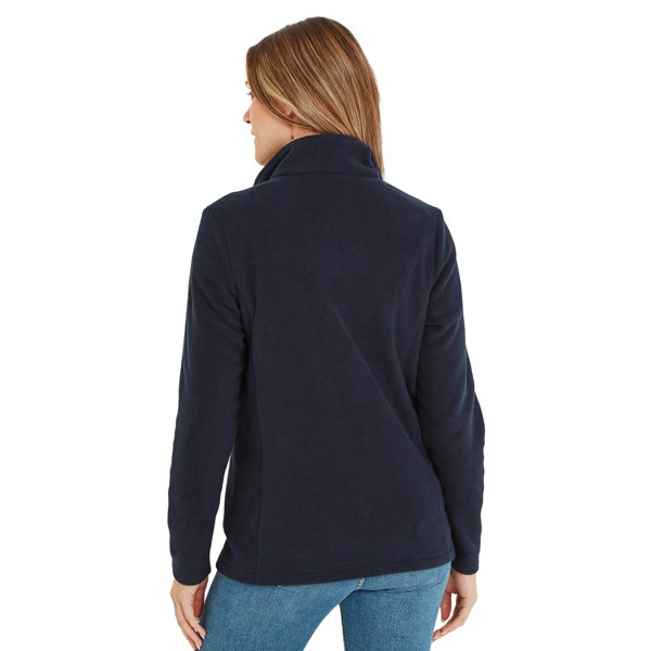 TOG24 Women's Revive Quarter Zip Fleece Top - Dark Indigo