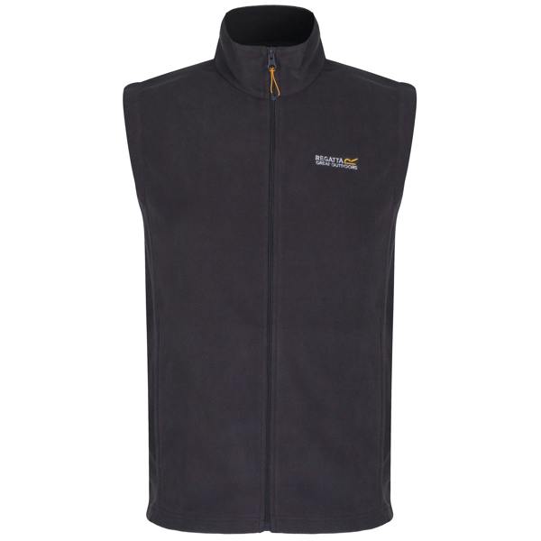 Regatta Great Outdoors Mens Outdoor Classics Tobias II Bodywarmer / Gilet - Iron/Black - 