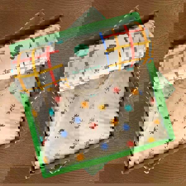 The Bonnie Mob Dreamy & Ditto Set - Baby Playsuit & Muslin Swaddle Blanket Gift Box