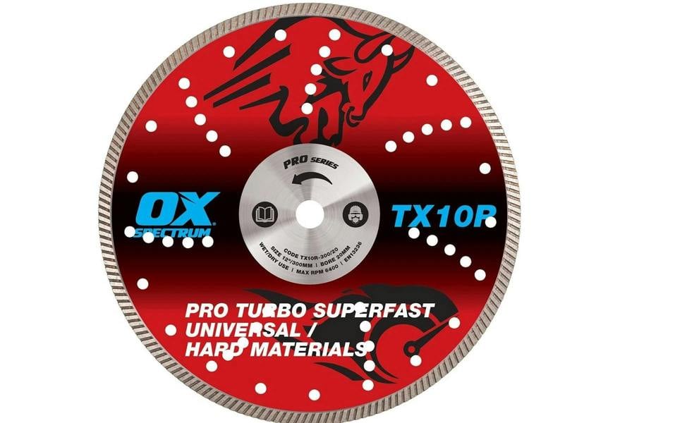 Ox Spectrum Superior Turbo Dia Blade  Multi-Steel  350-25.4mm