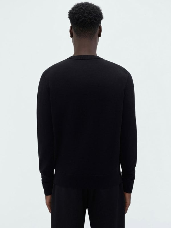 Amiri Classic Crew Neck Sweater – Black