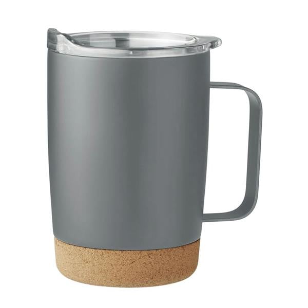 MidOcean Ruby Double Wall 300ml Mug - Grey - 
