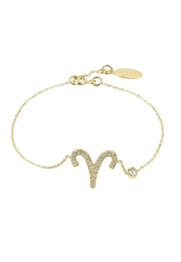 Zodiac Horoscope Star Sign Bracelet Aries - LATELITA Bracelets